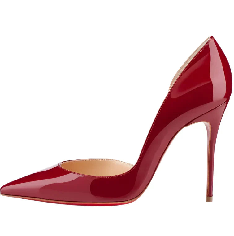 Christian Louboutin Patent Iriza Red Pumps