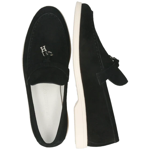 LORO PIANA Babouche Charms Walk Black| Women's