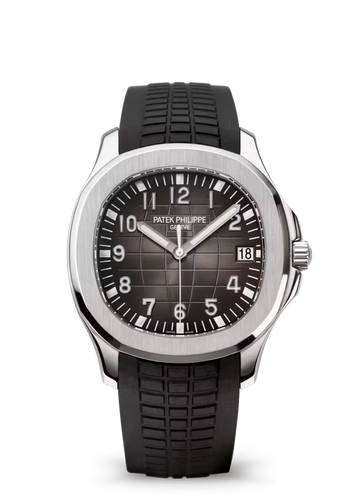 Aquanaut Date Black Strap Stainless Steel ref. 5167A-001