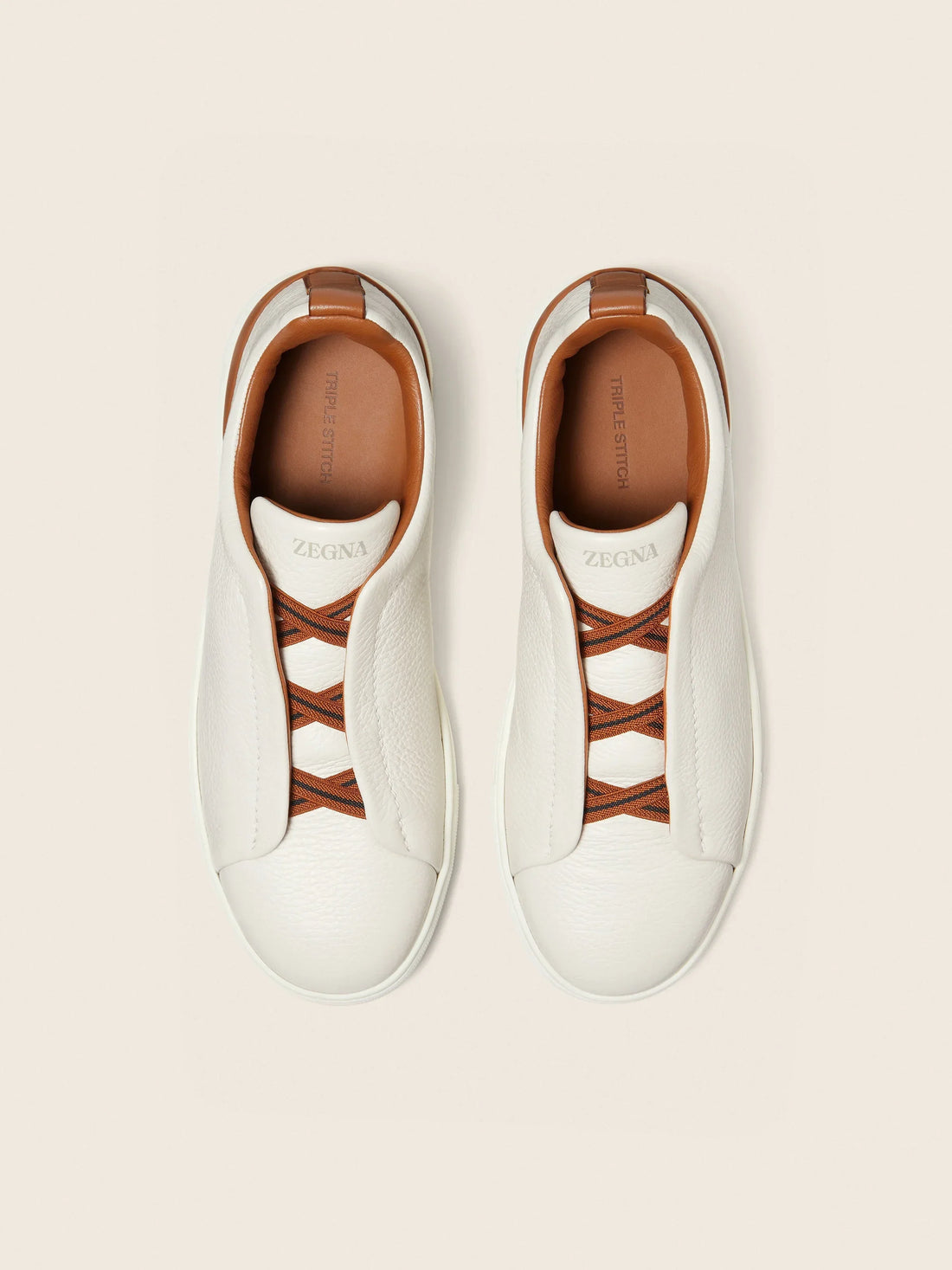 Off White Deerskin Triple Stitch™