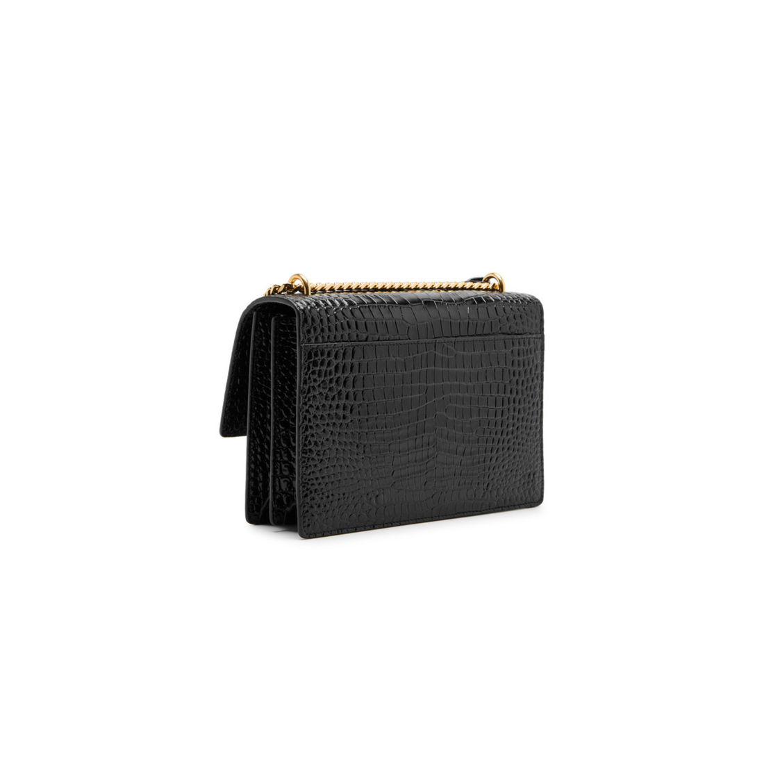 Saint Laurent Bag | Sunset crocodile leather shoulder bag