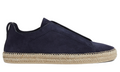 Zegna Suede Triple Stitch Espadrilles 