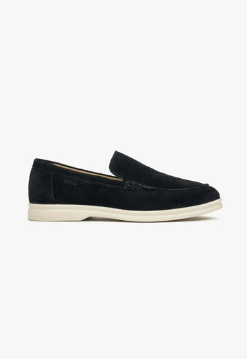 Loro Piana Suede Summer Walk Black