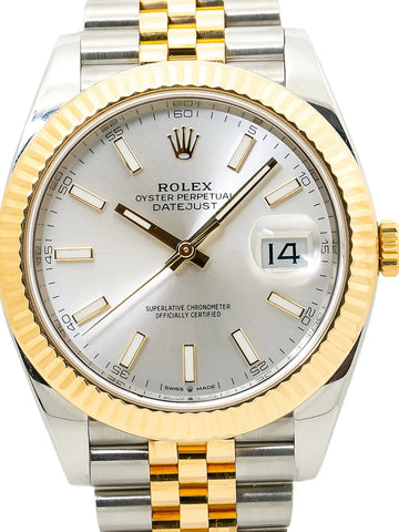 Rolex Datejust 41mm two-tone watch