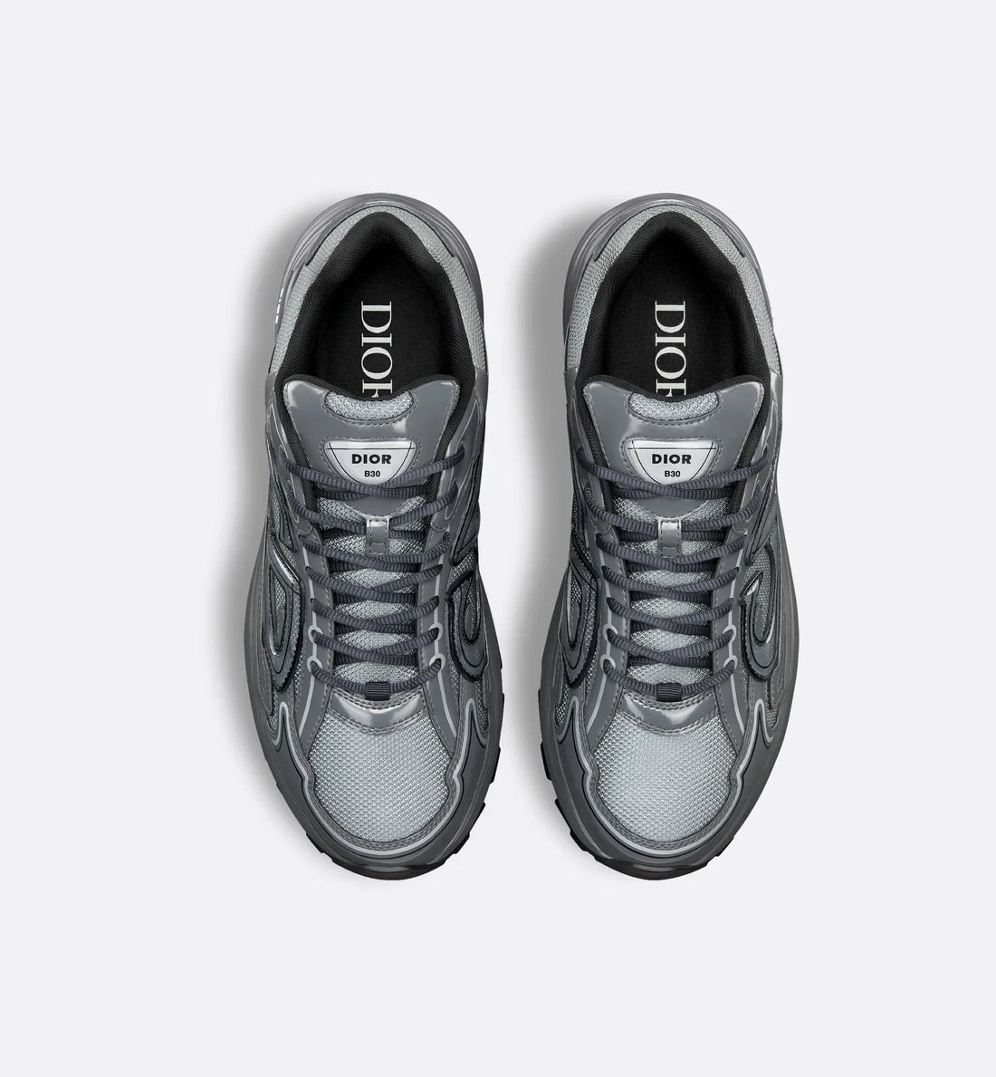 Dior B30 sneakers anthracite gray