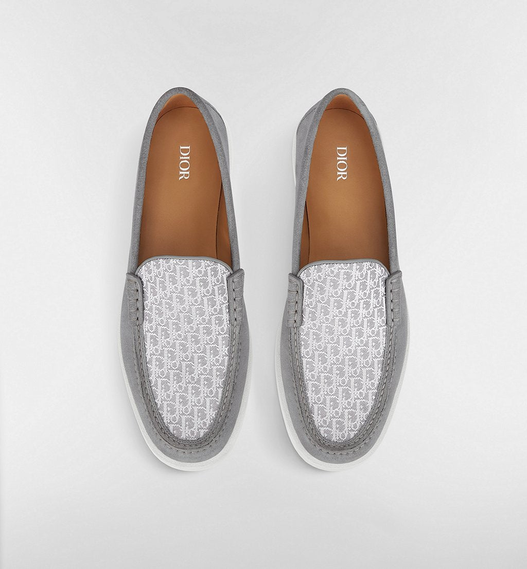 Dior Gray Suede