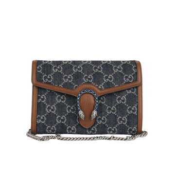 Gucci Wallet | Dionysus Wallet On Chain Blue