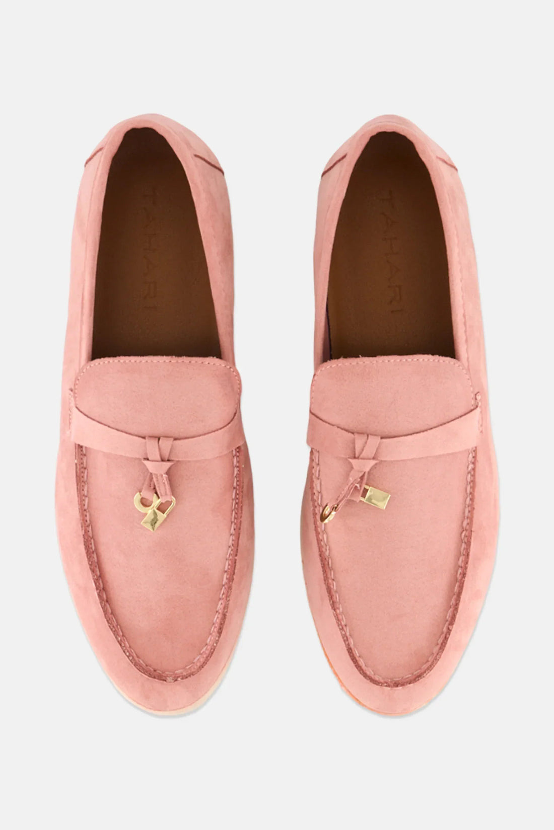 Loro Piana Summer Charms Walk loafers Pink| Women's