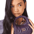 Miu Miu Bag | Wander matelassé nappa leather hobo mini-bag 