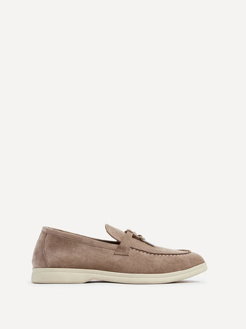 LORO PIANA Babouche Charms Walk  Alette Mocha| Women's