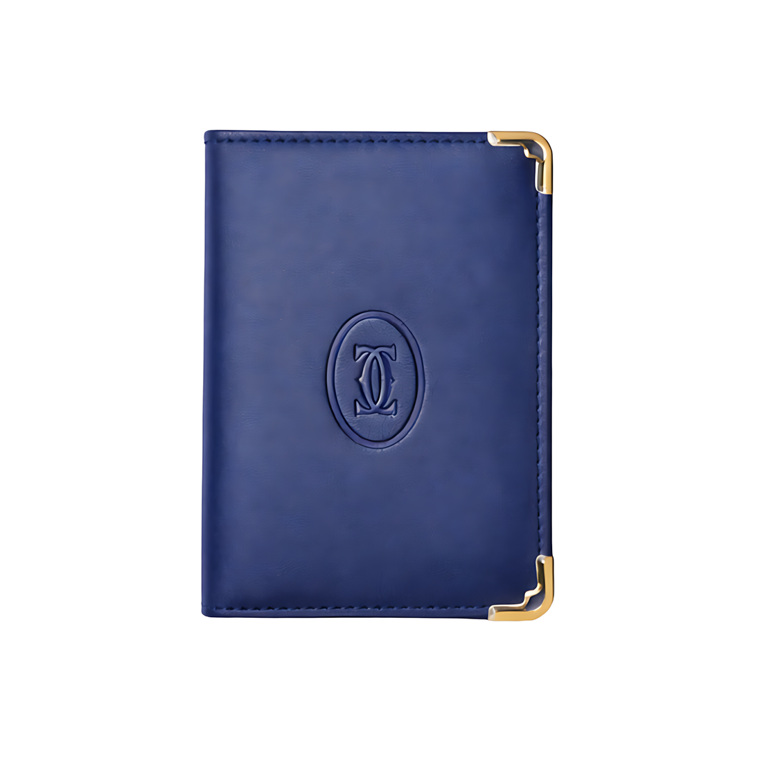 Cartier Wallet | Navy Blue Leather
