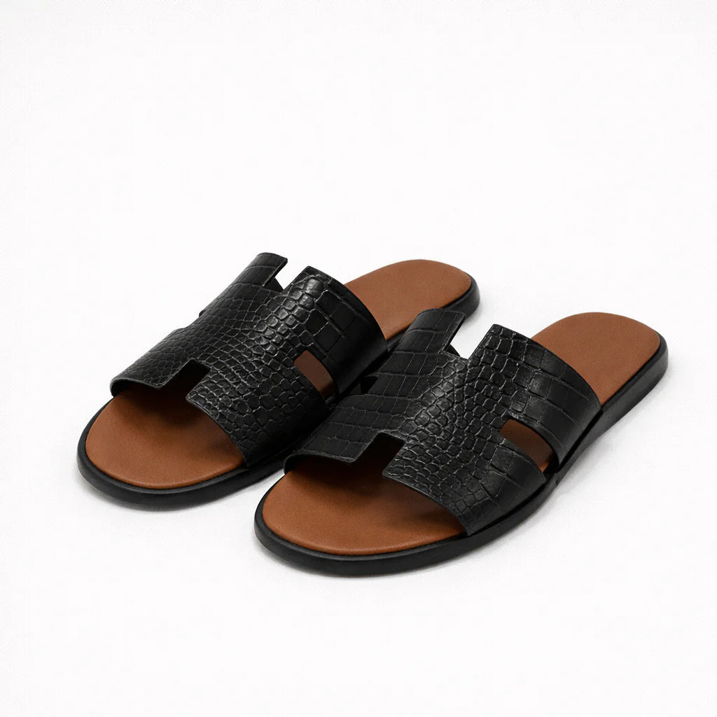 Hermès Izmir sandals Black