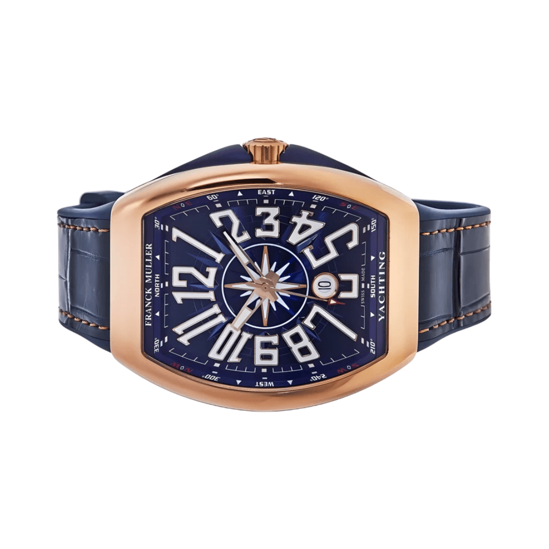 Franck Muller | Rose Gold Blue Dial