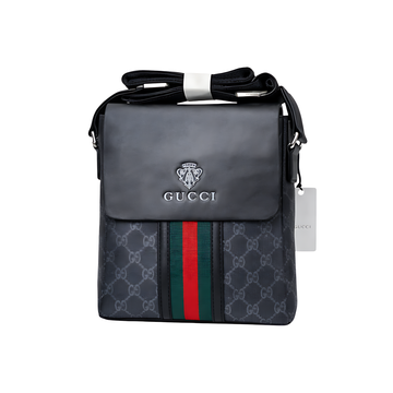 Gucci Bag | Crossbody Multi Canvass Black Grey
