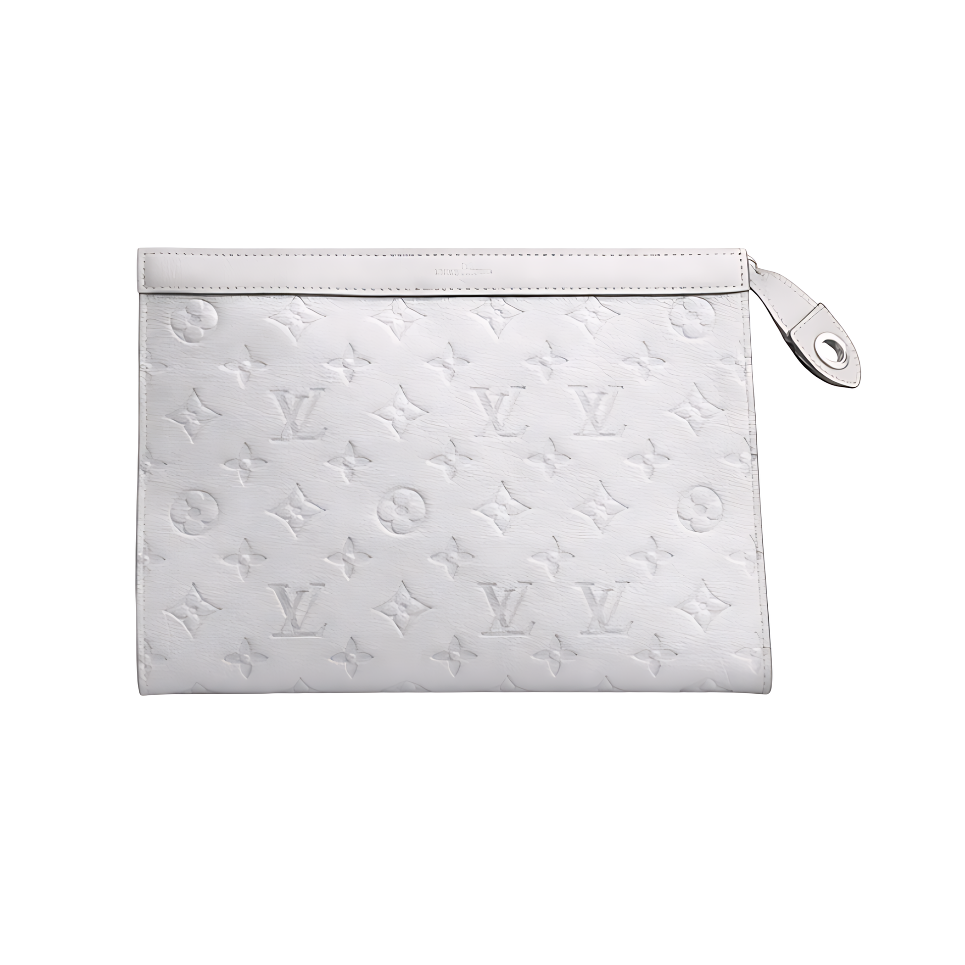 Louis Vuitton Pouch | White Lv Design Pouch