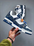 Louis Vuitton Blue White Trainer