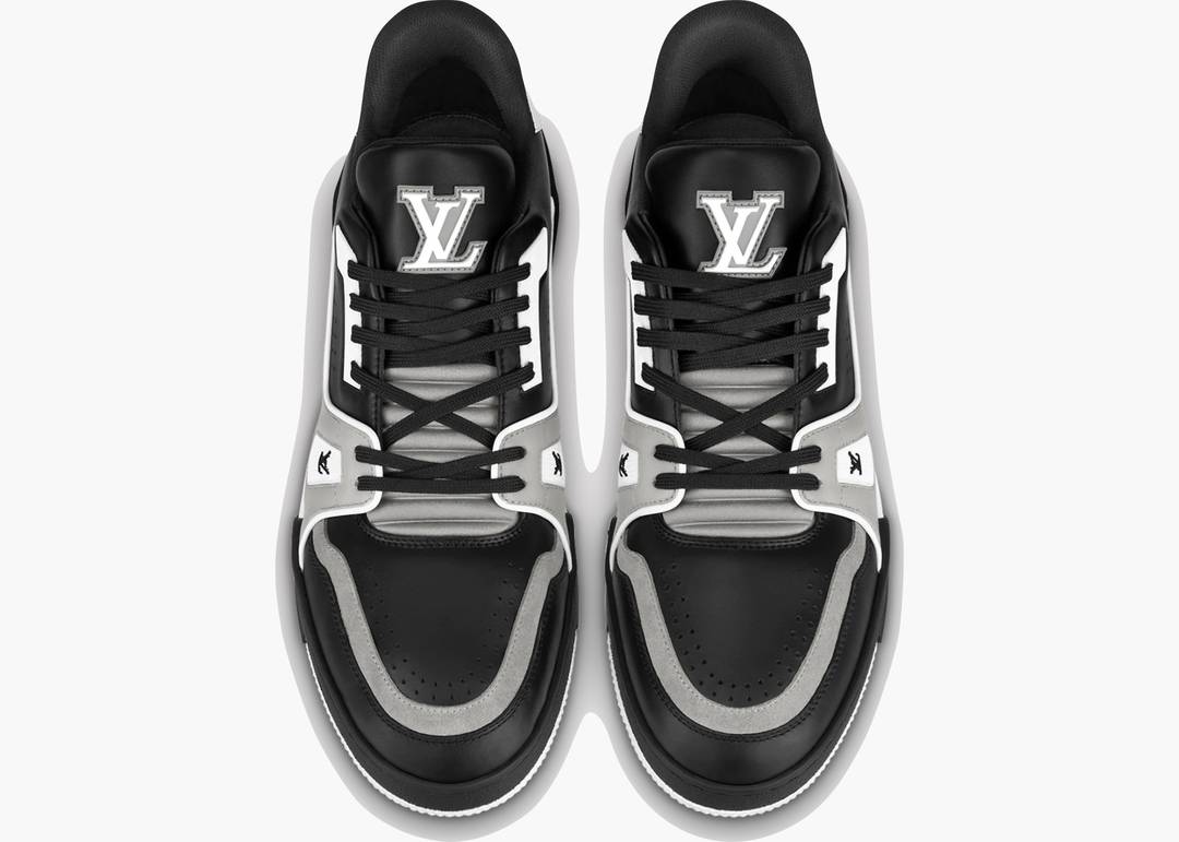 Louis Vuitton LV Trainer Black Grey White