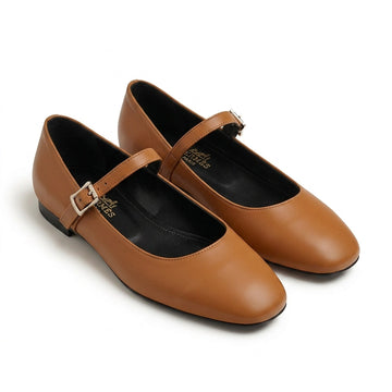 Hermès Women Mary Jane Flats | Camel