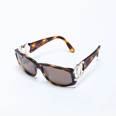 CHANEL 1990s CC-logo sunglasses