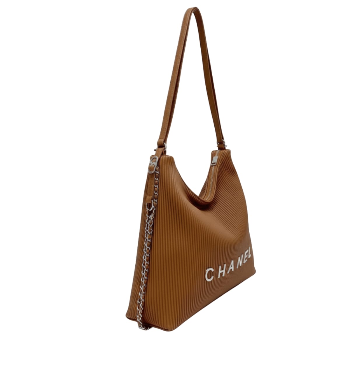 Chanel Bag | Hobo Bag Featuring A Textured, Ribbed Design