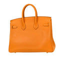 Hermès Bag | Birkin 25 Handbag In Mango Epsom