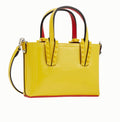 Christian Louboutin | Cabata Nano Patent Tote Bag In Yellow