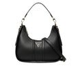 Guess | Noreen Top Zip Shoulder Bag In Black Polyurethane