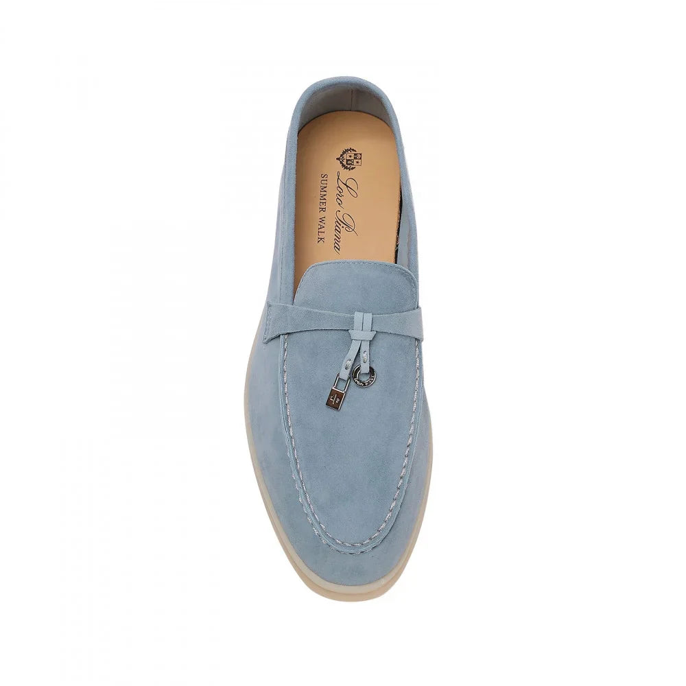 Loro Piana Summer Charms Walk Light Blue| Women's
