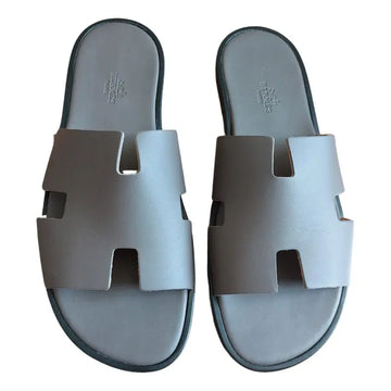 Izmir leather sandals Hermès Grey