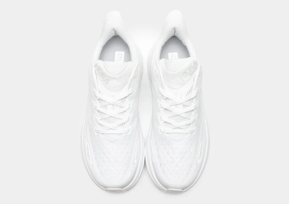 HOKA Clifton 9 All White