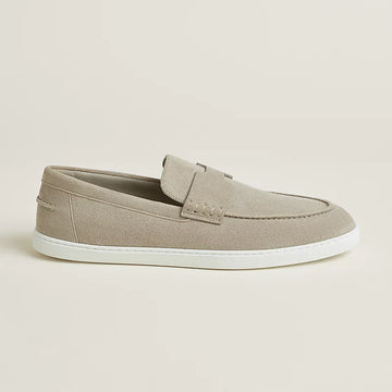 Hermès Job loafers beige esquisse