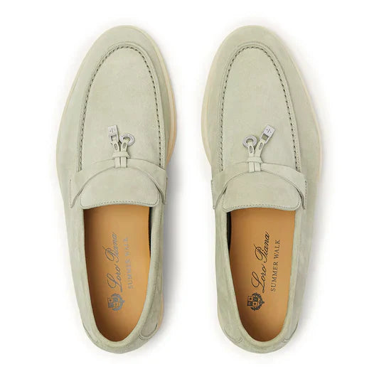 Loro Piana Summer Charms Suede Deep Ice