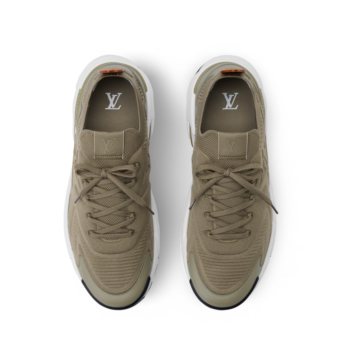 LV Tatic Knit Sneaker Kaki
