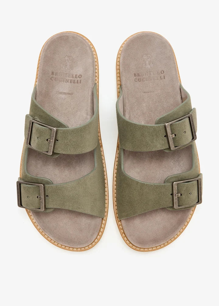 Brunello Cucinelli Suede sandals