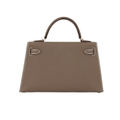 Hermès Bag | Kelly Mini Ii Sellier Bag In Etoupe Epsom Leather With Gold Hardware.