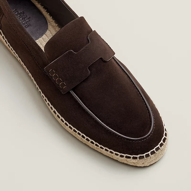 Hermès Trip Hermès Espadrilles marron ébène
