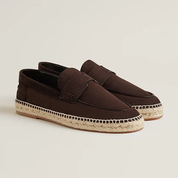 Hermès Trip Hermès Espadrilles marron ébène